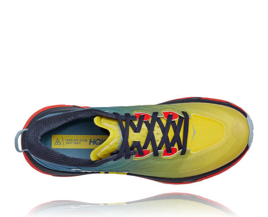 Hoka One One トレイルシューズ メンズ 青 - Mafate Speed 3 - NV6307549